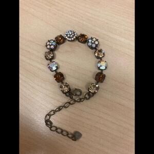 Stunning Sorrelli LIKE Bracelet with Crystals